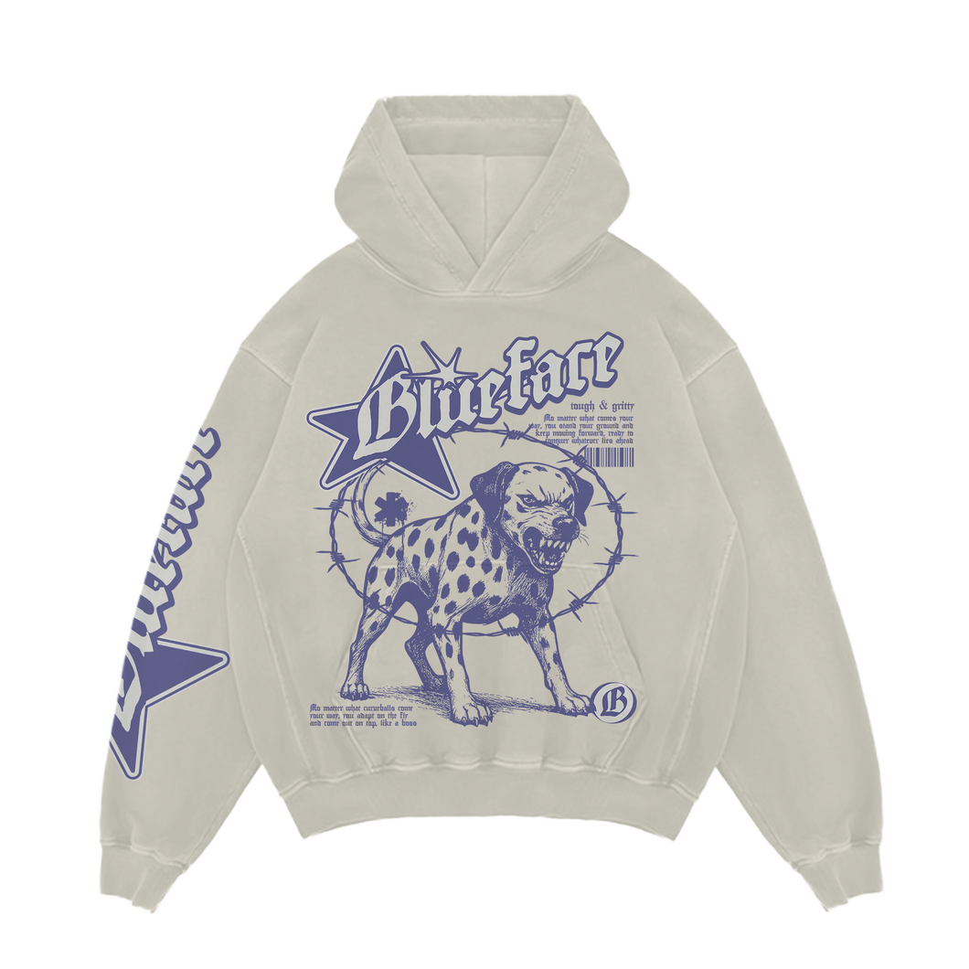 GRITTY HOODIE - OFF WHITE